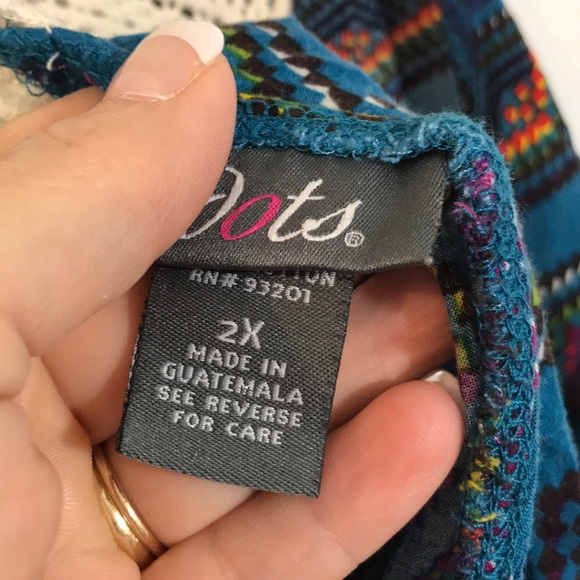 Dots 2X Tank Top - Picture 3 of 5